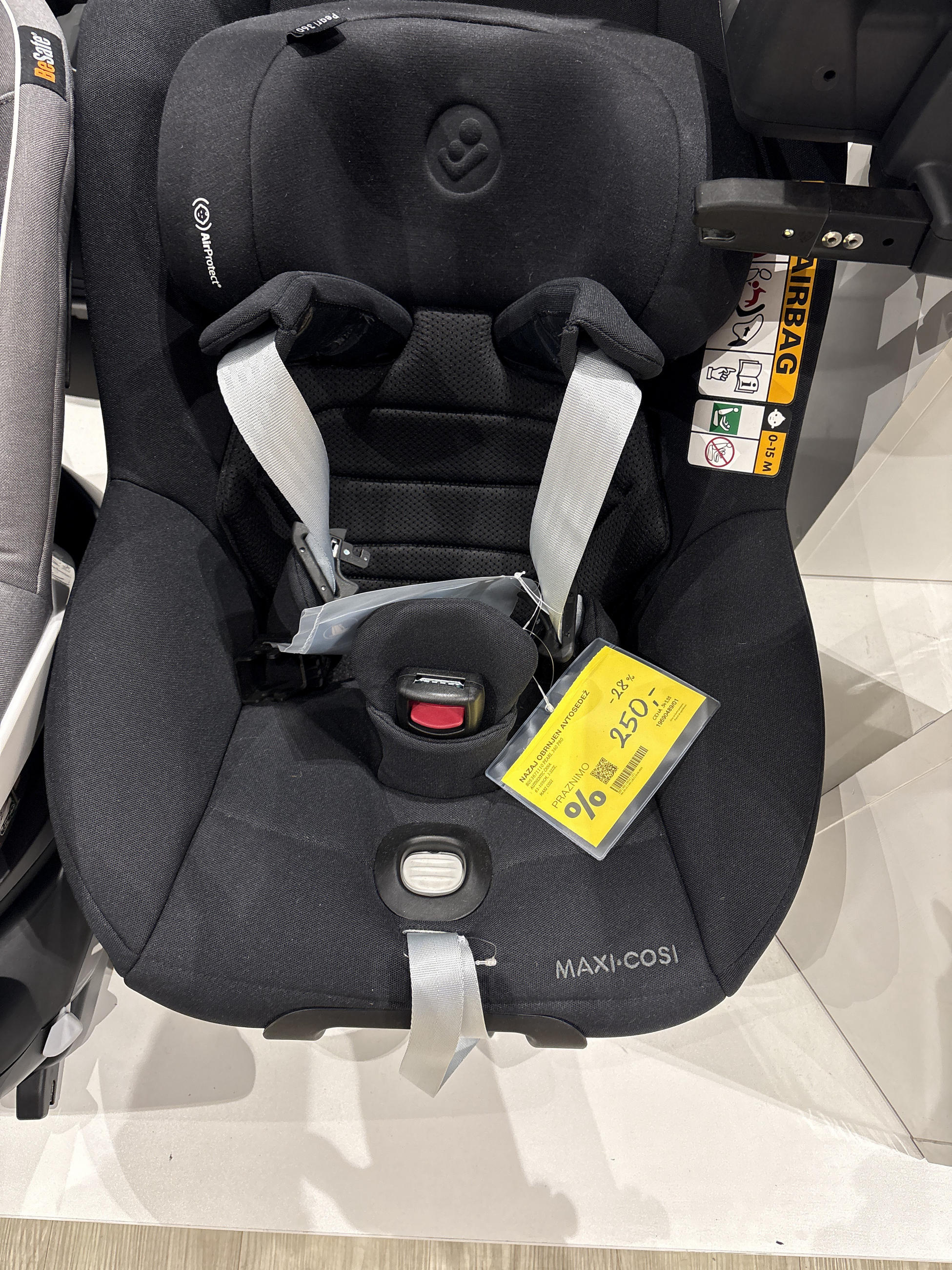 nazaj obrnjen avtosedez pearl 360 pro - Maxi-Cosi