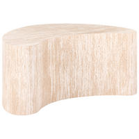 COUCHTISCH Travertinoptik Bilpa - Beige, Holzwerkstoff (89/44/40cm) - Beliani