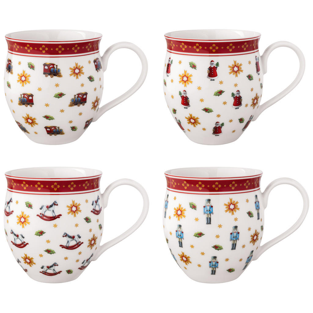 JUBILÄUMS-BECHER Toy's Delight bunt 390 ml 4er Set - Multicolor, Keramik (0.39L) - Villeroy & Boch