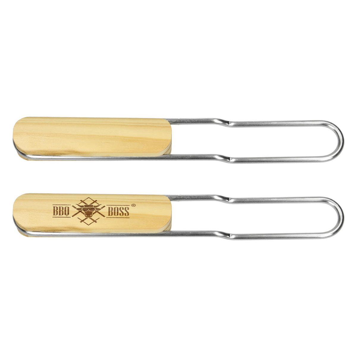 GRILLROST - Silberfarben, Metall (34/54cm) - BBQ Boss