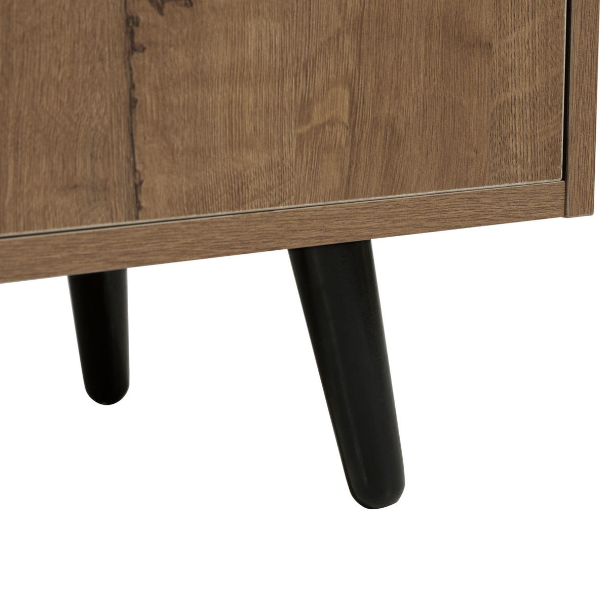 SCHUHBANK 120/34/82 cm in Natur mit Sitzpolster und 4 Türen - Naturfarben, Holzwerkstoff (120/82/34cm) - BEAOK