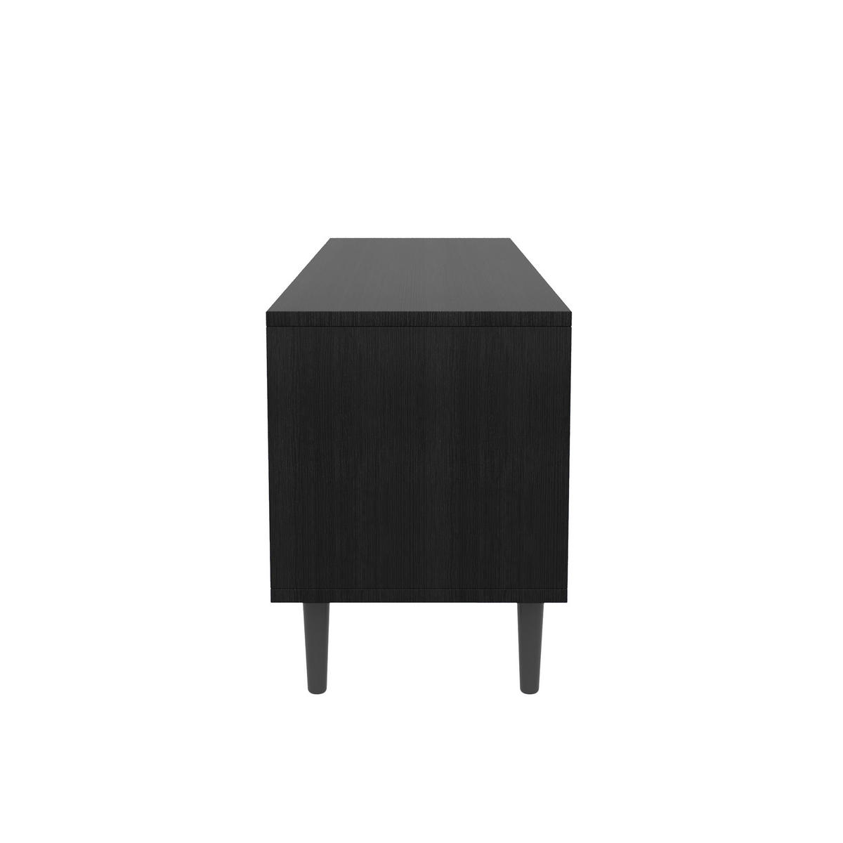 TV-SCHRANK Schwarz 150/38/55 cm - Schwarz, Holzwerkstoff (39.5/55/120cm) - Urban Meuble
