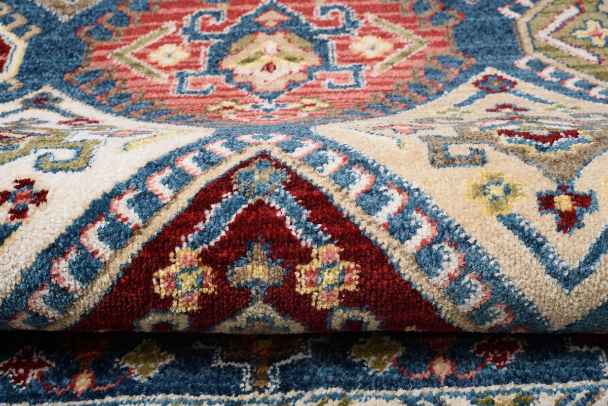 TEPPICH RIVIOLI Blau 80/150 cm - Blau, Textil (80/150cm) - Tapiso