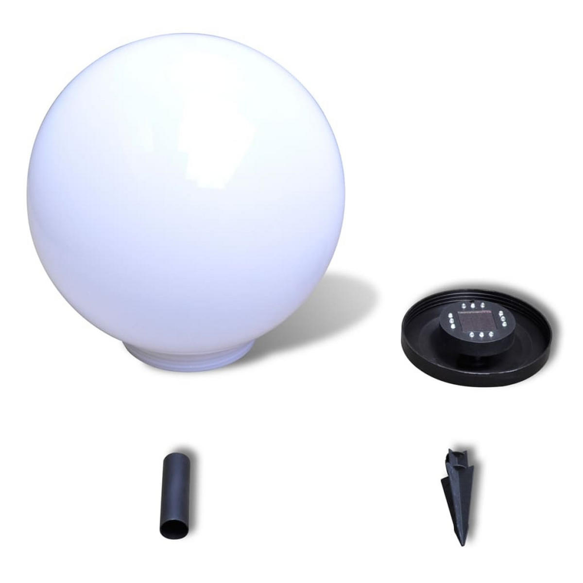 WEGELEUCHTE Led 40 Cm Mit Erdspiess - Weiß, Kunststoff (40/40/61cm) - vidaXL
