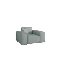 SESSEL Celes Premium Stoff Scala - Pastellblau, Holzwerkstoff/Textil (121/73/88cm) - Fun Möbel
