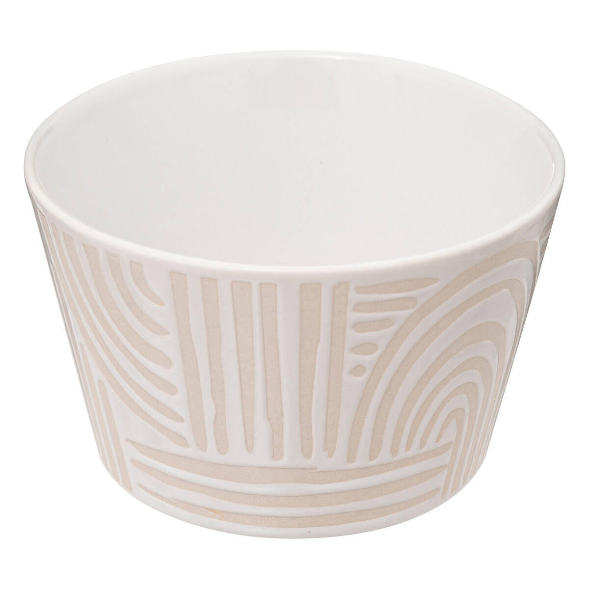 KERAMIKSCHALE Soley 570 ml - Weiß, Keramik (570cm) - Secret de Gourmet