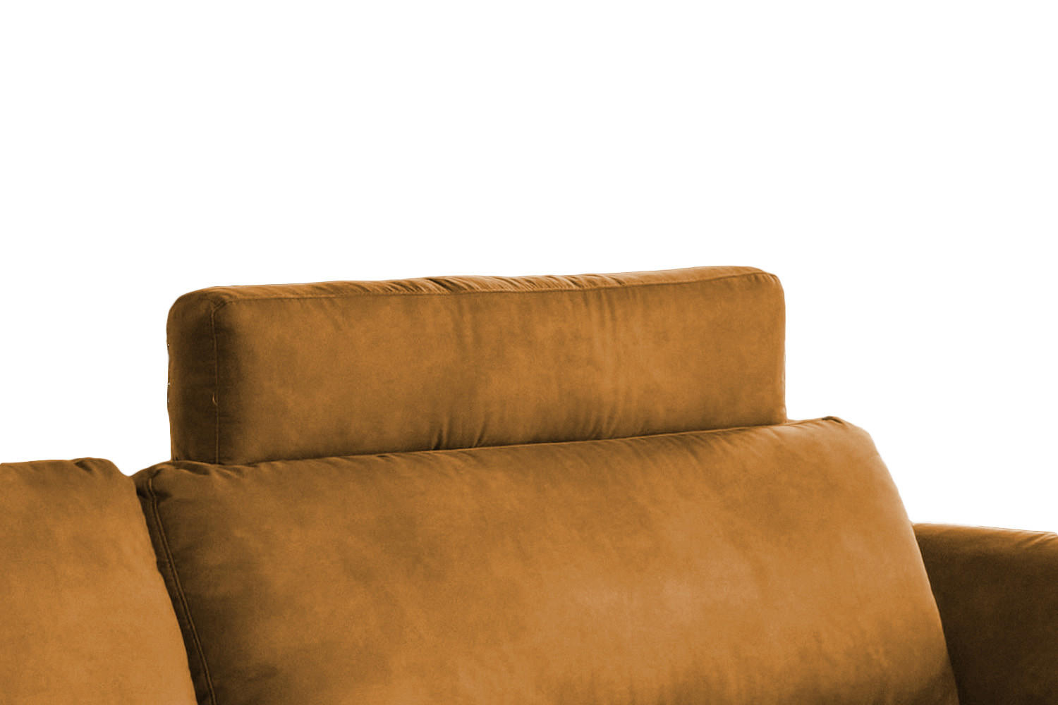 KOPFSTÜTZE MALTA Braun Webstoff - Braun, Textil (100/23/15cm) - KAWOLA