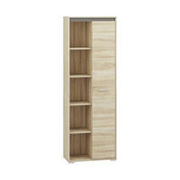 STANDREGAL – AVO 06 – 69 cm – Avo – Sonoma Eiche / Dunkelgrau - Dunkelgrau/Sonoma Eiche, Holzwerkstoff (69/200/34cm) - hi-markt