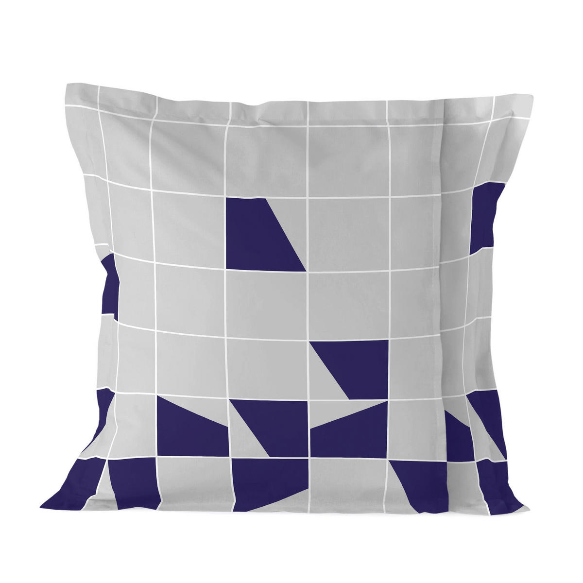 KISSENBEZUG structure 80x80 cm mehrfarbig - Multicolor, Textil (80/80cm) - Happy Friday