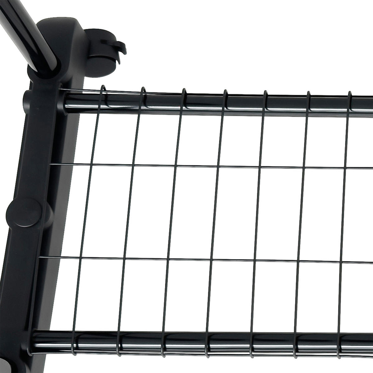 KLEIDERSTÄNDER - Multicolor/Schwarz, Kunststoff/Metall (80/160/43cm) - Relaxdays