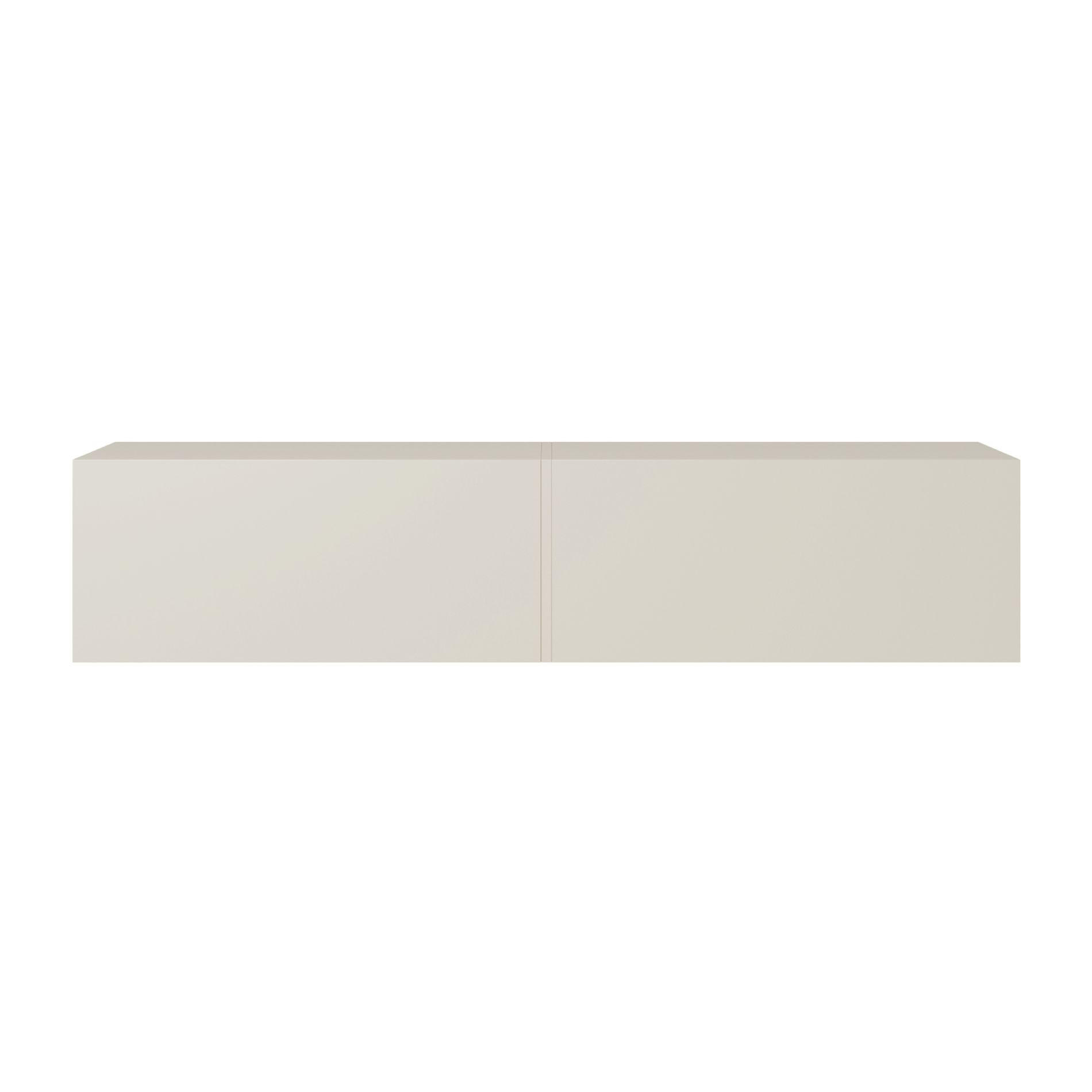 TV-HÄNGEBOARD Bisira Graubeige 140 cm - Greige, Holzwerkstoff (140/30/31.6cm) - Selsey