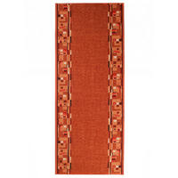 TEPPICHLÄUFER Anti-Rutsch Orange rutschfest Gummiunterlage 80/700 cm - Orange, Textil (80/700cm) - Tapiso