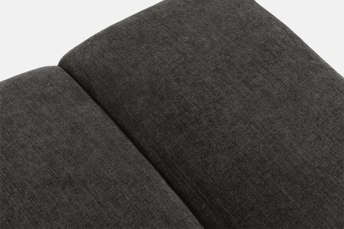SITZHOCKER FLAVA, Graphitfarben - Graphitfarben, Holz/Holzwerkstoff (123/47/70cm) - KONSIMO®