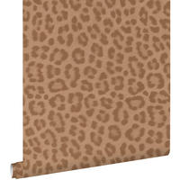 TAPETE Leopardenmuster 50 x 900 cm - Terracotta, Papier (50/900cm) - ESTAhome