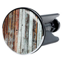 WASCHBECKENSTÖPSEL Antik - Braun, Kunststoff/Metall (4/7/7cm) - Sanilo