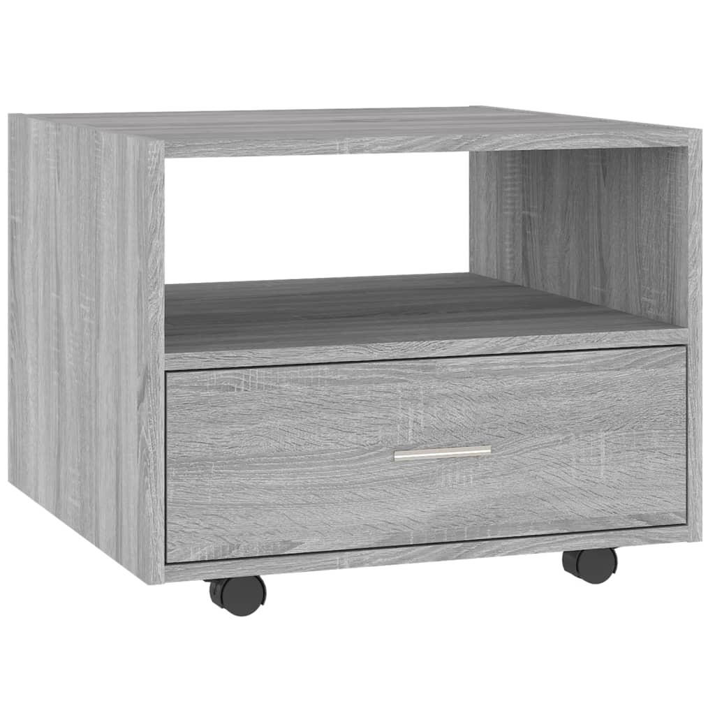 COUCHTISCH Grau Sonoma 55x55x40 cm Holzwerkstoff - Grau, Holzwerkstoff (55/55/40cm) - furnicato