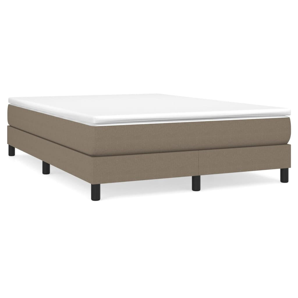 POLSTERBETT Quinlan 140/193 cm - Taupe, Holzwerkstoff (140/190cm) - Nettlife