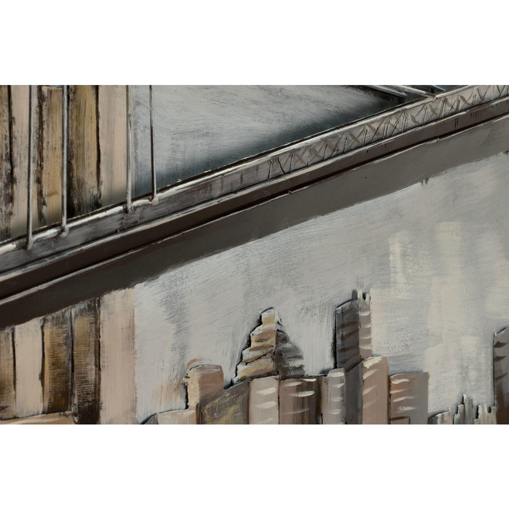 Thumbnail - Kunstloft Metallbild, Blau, Grau, Metall, 144x44 cm, Bilder und Zubehör, Wandbilder, Metallbilder