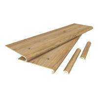 TREPPENVERKLEIDUNG-SET 6 TLG. Bunschoten - Eichefarben, Kunststoff (120/32cm) - NEU.HOLZ