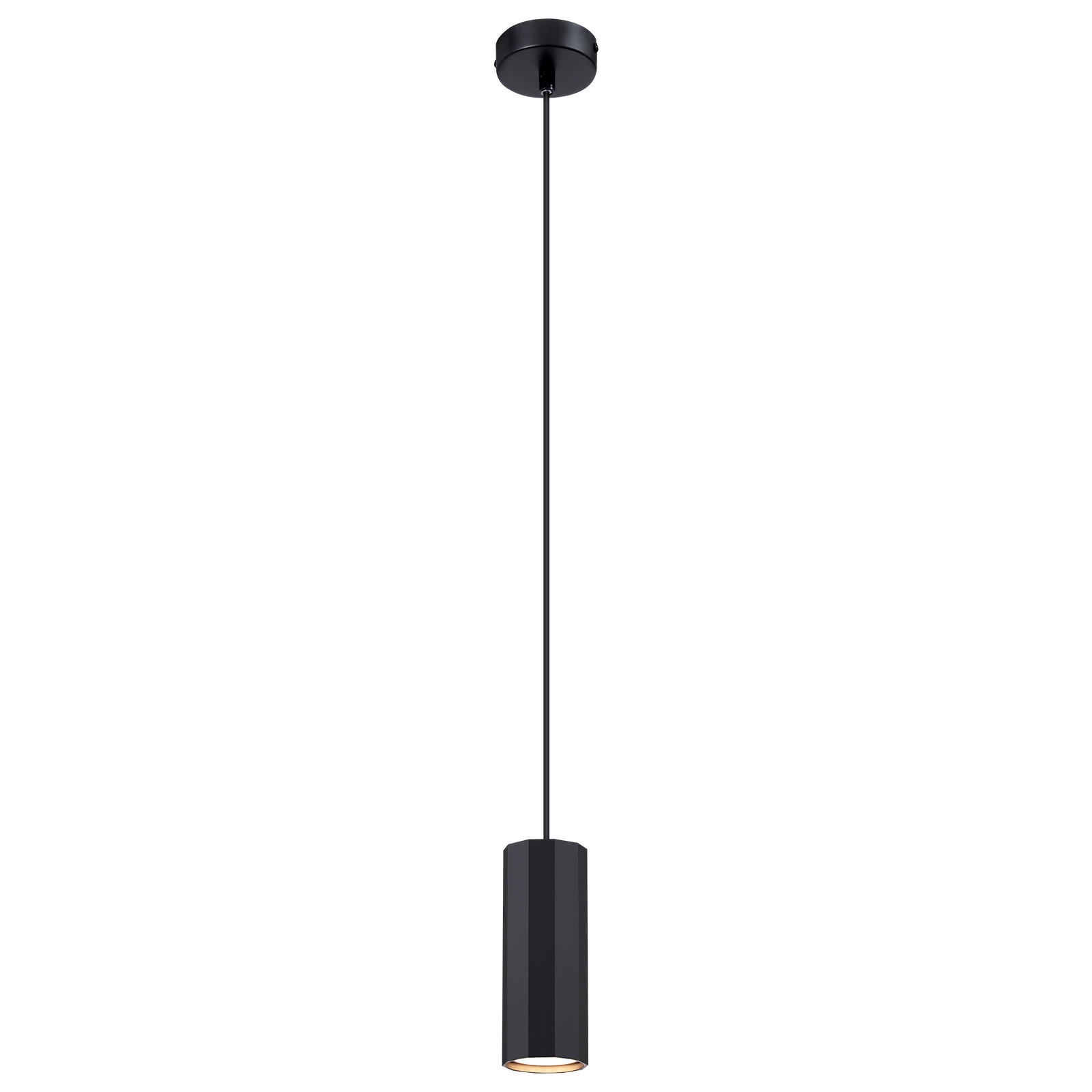 HÄNGELEUCHTE Kraftfeld 8/8/170 cm - Schwarz, Metall (8/8/170cm) - Nettlife