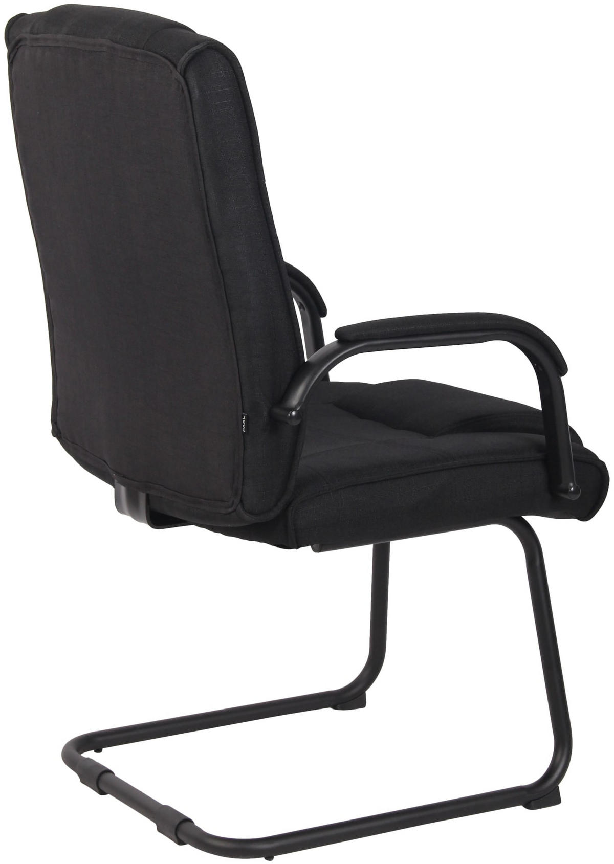 SCHWINGSTUHL Stoff schwarz/schwarz - Schwarz, Textil/Metall (60/104/67cm) - CLP