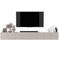 TV-LOWBOARD 2-er Set Elpis Kaschmir Matt Glamour 150 cm - Kaschmir, Holzwerkstoff (300/37.5/36.5cm) - Meble Lindner