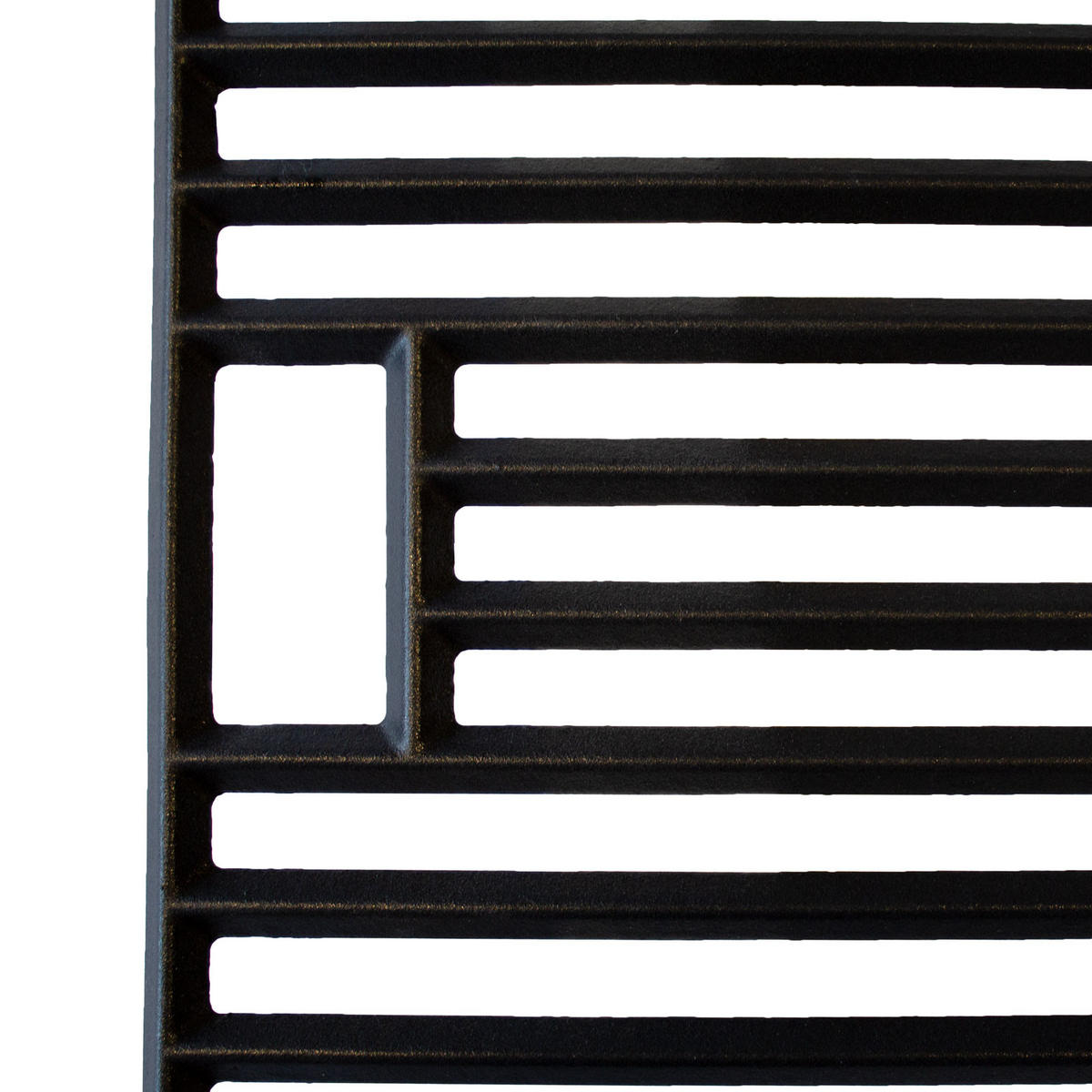 GRILLROST HERO Gusseisen (2er Set) - Schwarz, Metall (55/42cm) - TAINO