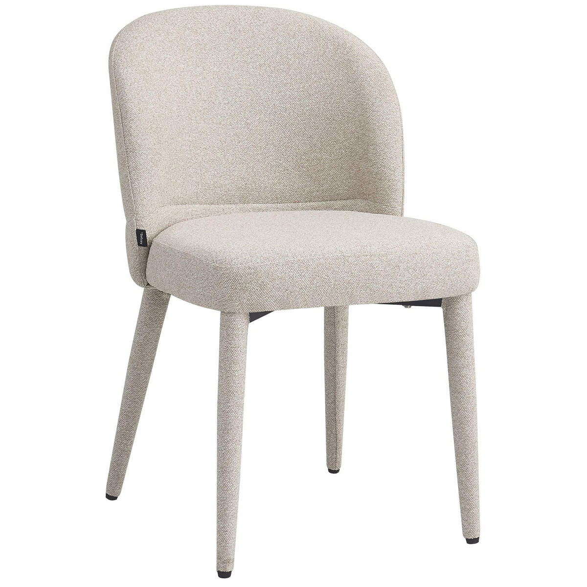 ESSZIMMERSTUHL Coases Beige - Beige, Textil/Metall (50/82/61cm) - Selsey