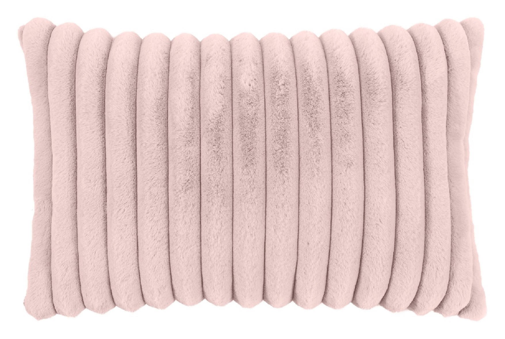 KISSENHÜLLE Raya Streifen Look altrose - Altrosa, Textil (40/60cm) - Magma Heimtexx