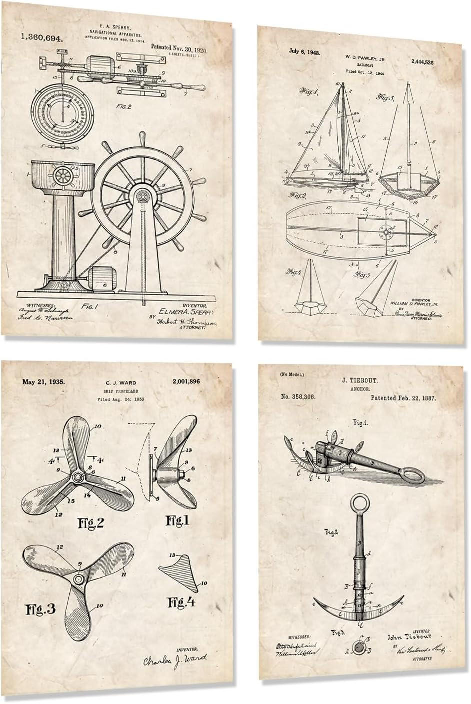 POSTER Segelboot 24X30cm Rahmenlos - Klar, Papier (24/5/30cm) - Nacnic