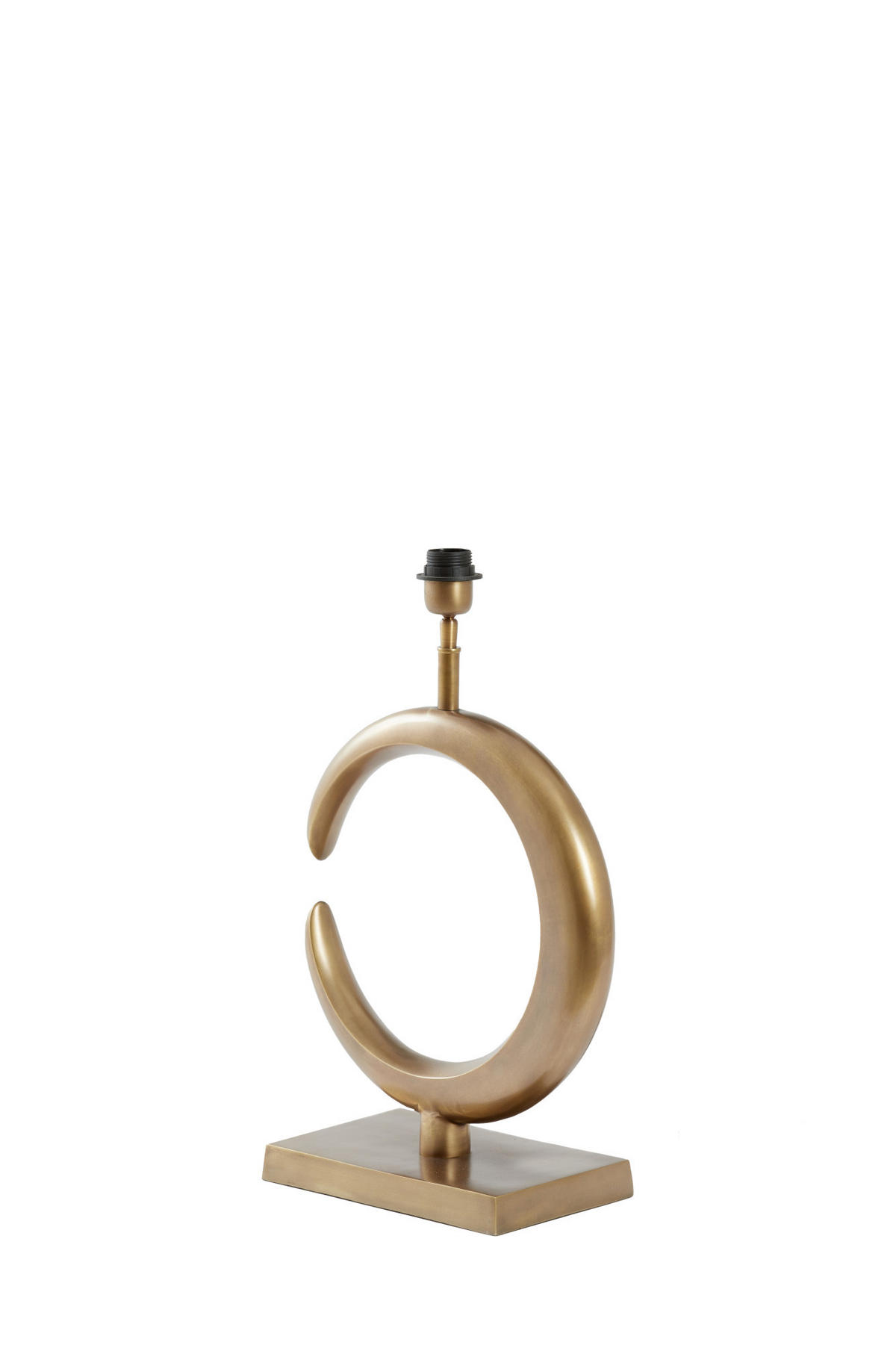 LAMPENFUSS Lune Bronze Ø36/50 cm - Bronzefarben, Metall (36/18/50cm) - Light & Living