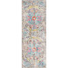 VINTAGE-TEPPICH 80/220 cm Mehrfarbig - Blaugrau, Naturmaterialien/Textil (80/220cm) - LIVABLISS