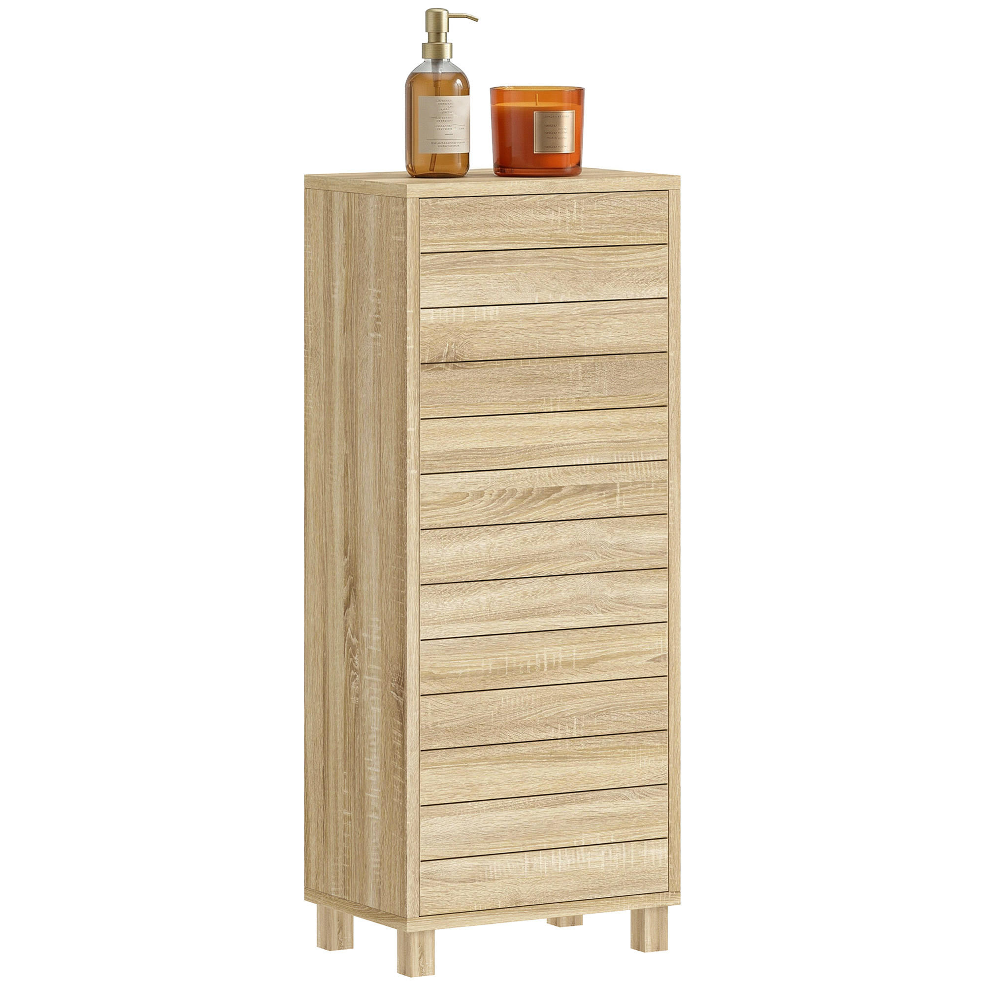 ComfortXL Midischrank Natur 23x84x34 cm