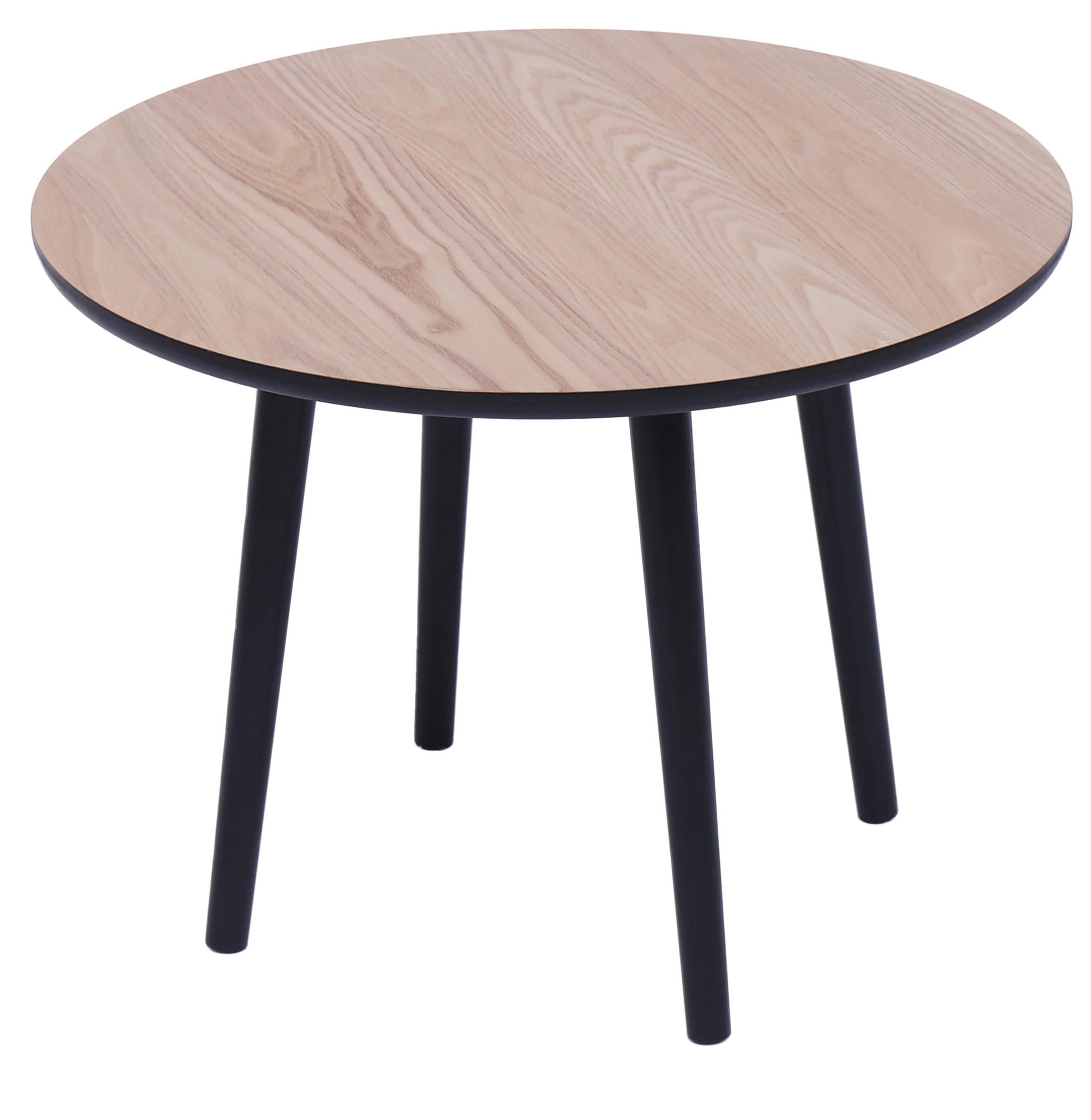 Nordlys Beistelltisch Schwarz 50x37x50 cm