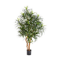 KÜNSTLICHER Drachenbaum - Hauke 120 cm - Grün, Kunststoff (120cm) - aplanta