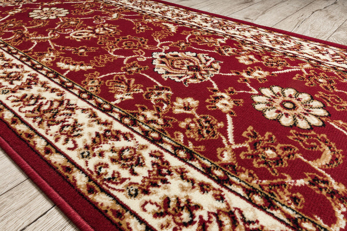 LÄUFER BCF MORAD 120/170 cm - Rot, Textil (120/170cm) - rugsX