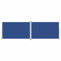 SEITENMARKISE Ausziehbar Blau 220x600 cm - Blau, Textil (600/220/600cm) - furnicato