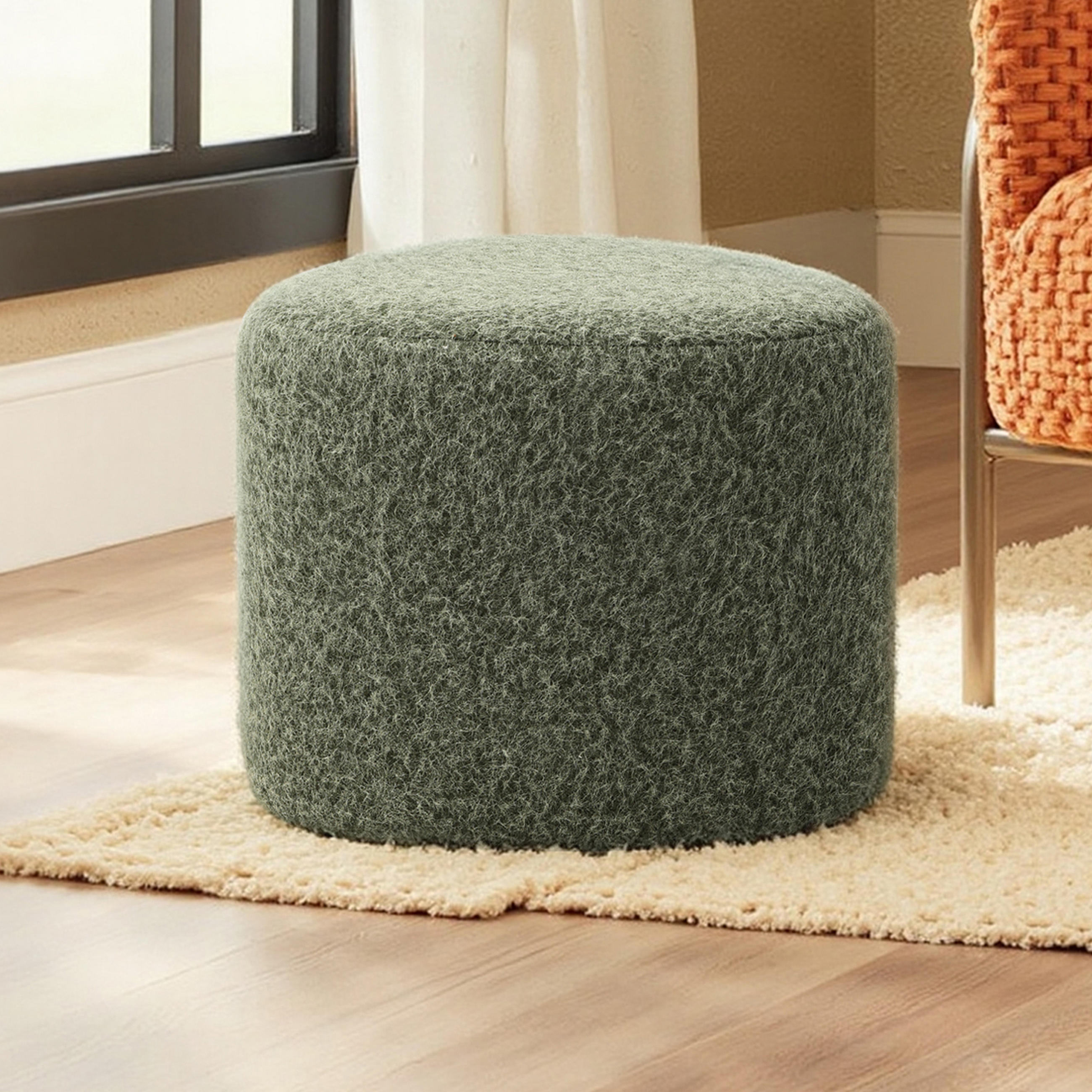 Hometopia Hocker Grün 43x37.5x43 cm