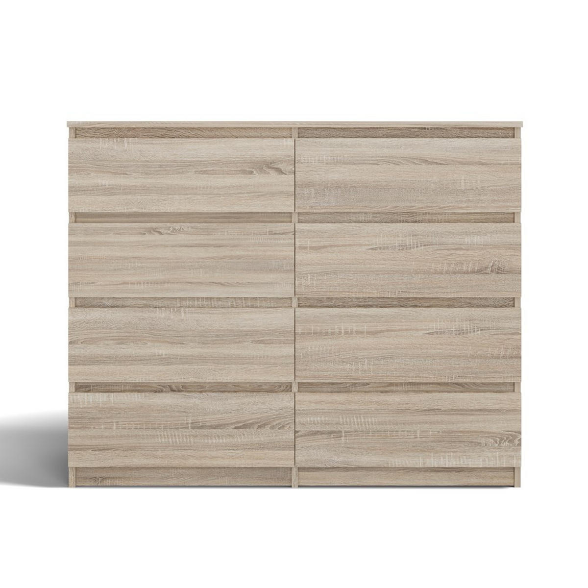 KOMMODE Sonoma Eiche 120/97/40 - Sonoma Eiche, Holzwerkstoff (120/97/40cm) - RAUMHIRSCH FURNITURE