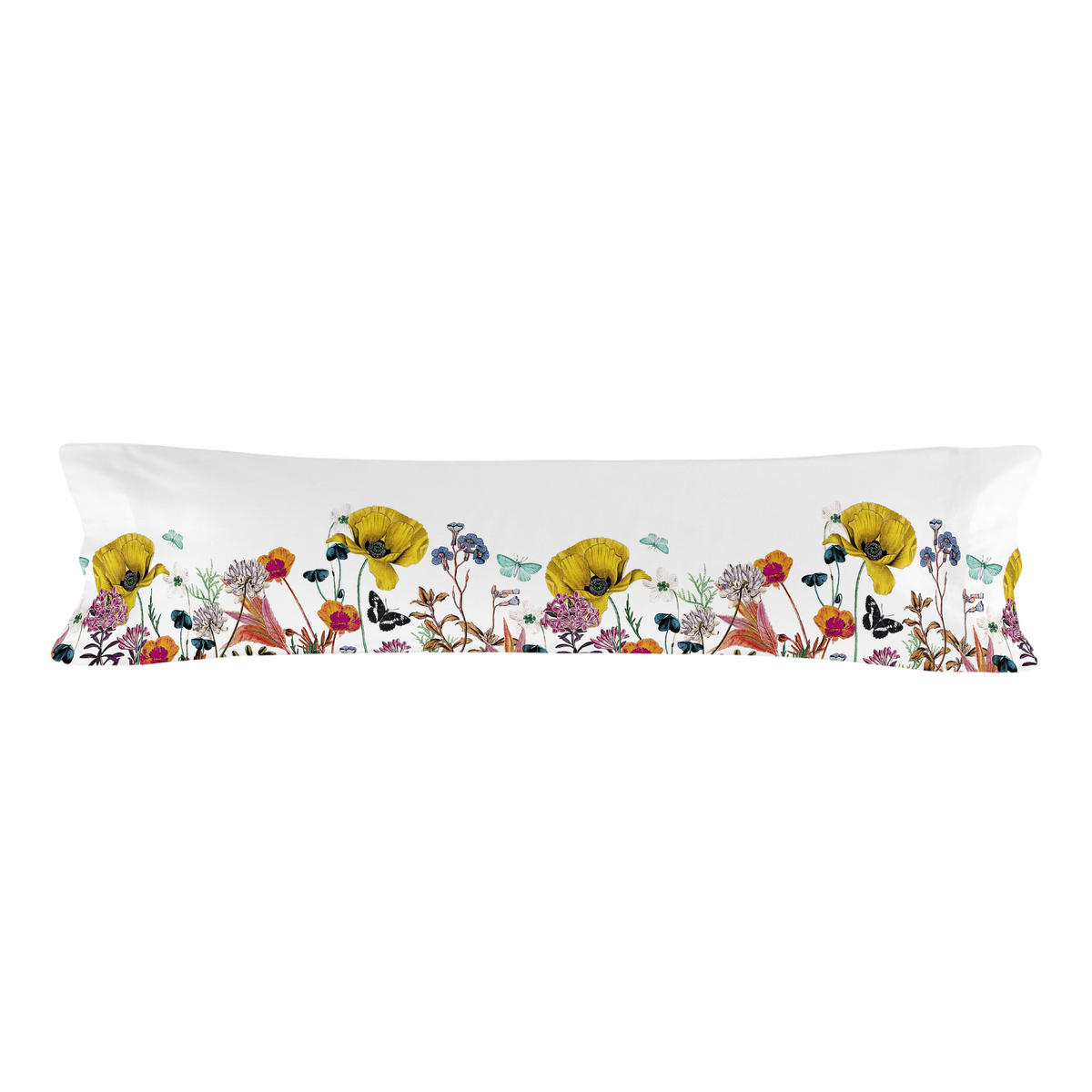 KISSENBEZUG birds of paradise 45x155 cm mehrfarbig - Multicolor, Textil (45/155cm) - Happy Friday