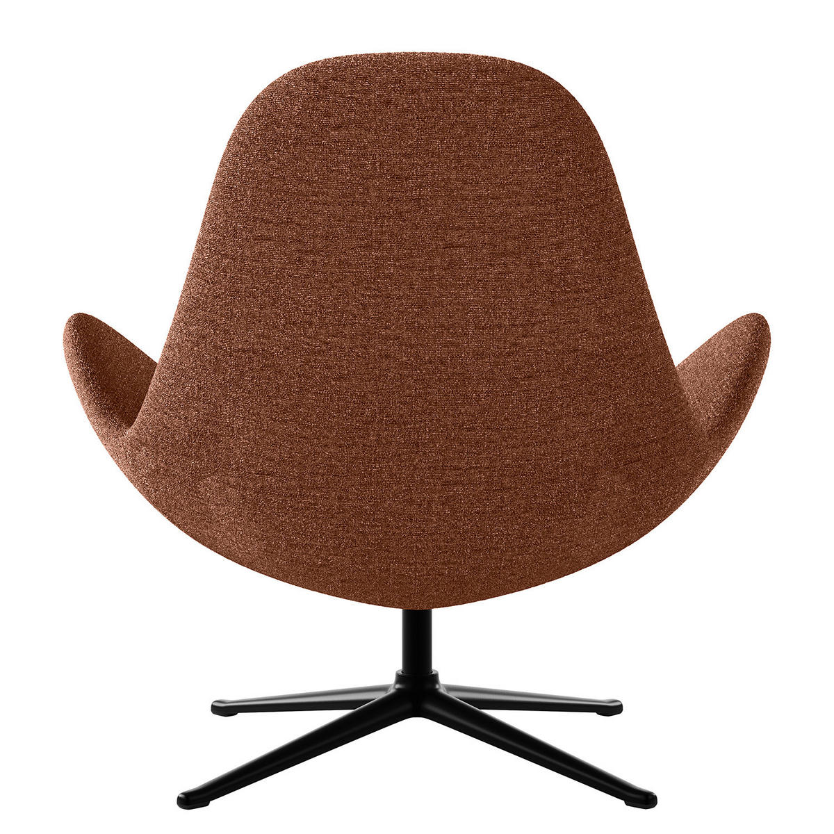 SESSEL - Beige/Schwarz, Textil/Metall (87/90/82cm) - home24