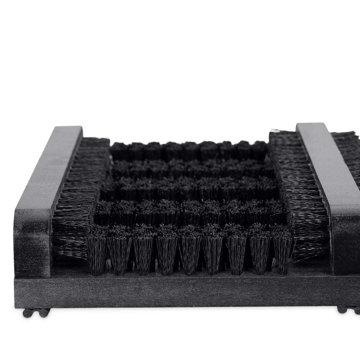 SCHUHABSTREIFER - Schwarz, Holz/Kunststoff (36/5.5/26cm) - Relaxdays