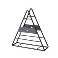 SERVIETTENHALTER Tannenbaum Kaya - Schwarz, Metall (14/15/4cm) - Boltze Home