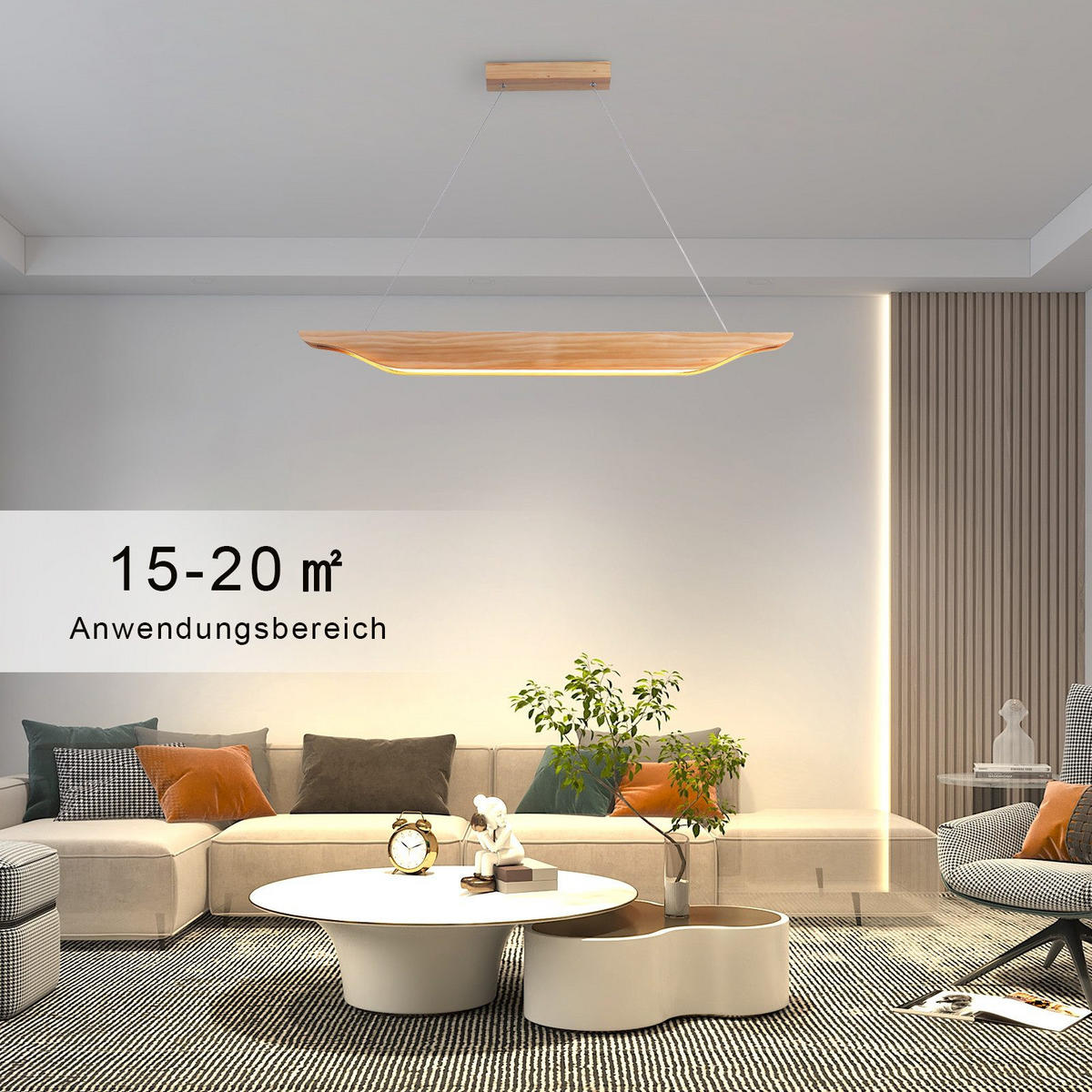 HÄNGELEUCHTE Veyag 8/130/90 cm - Weiß, Metall (90/8/130cm) - ZMH