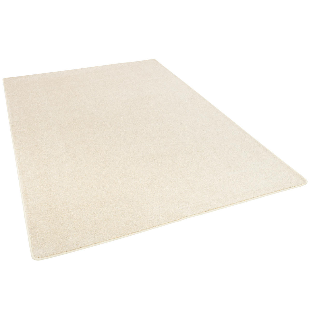 HOCHFLOR VELOURS TEPPICH LUNA - Creme, Textil (80/400cm) - Snapstyle