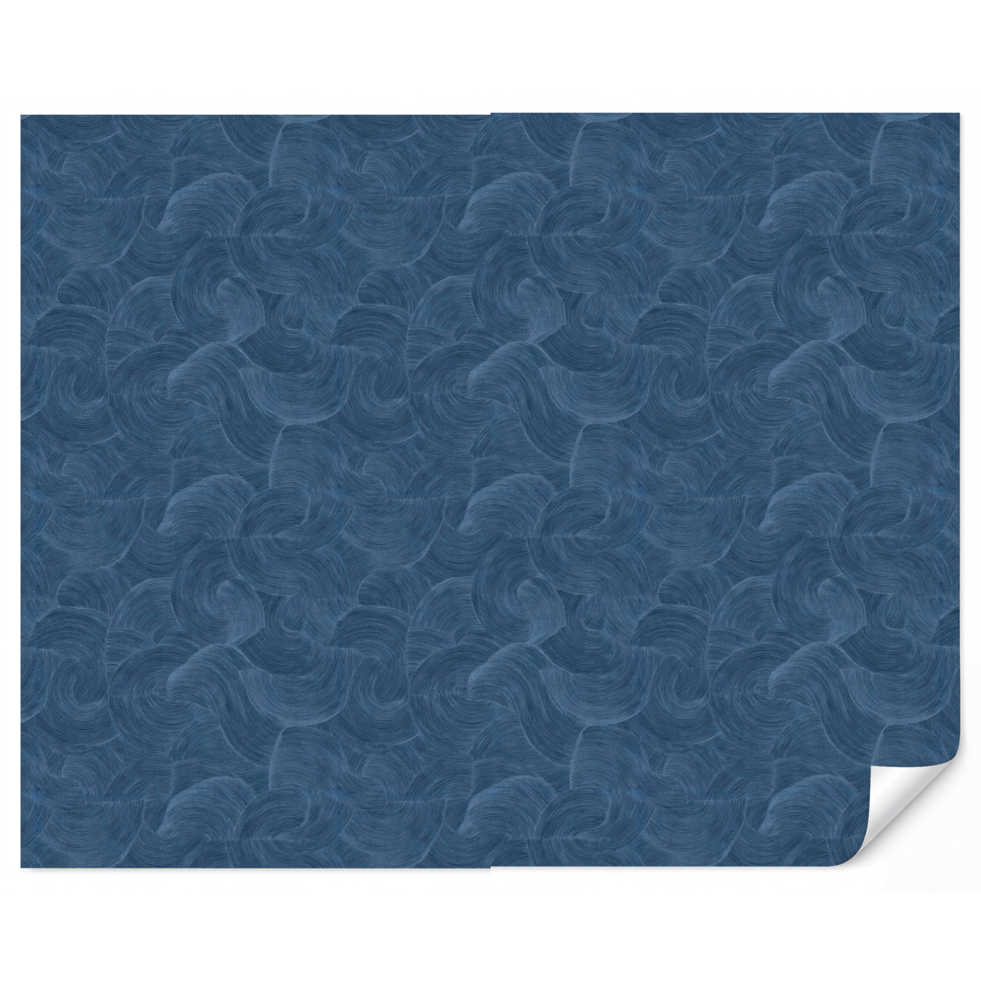 OnlyWow Tapete Dunkelblau 350x300 cm