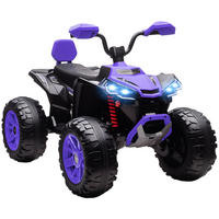 KINDER-ELEKTRO-QUAD DE-06170 24V Zweisitzer mit MP3 und Scheinwerfer Blau - Violett, Kunststoff/Metall (109/68.5/76cm) - ComfortXL