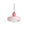 HÄNGELEUCHTE Opaco Grato Rosa 25/25/23 cm - Pink, Glas (25/25/23cm) - Leitmotiv
