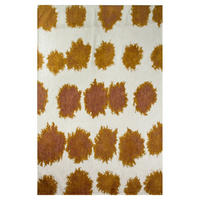 TEPPICH Paintball Red Rhum 240/340 cm - Braun, Textil (240/340cm) - Lola&Moi
