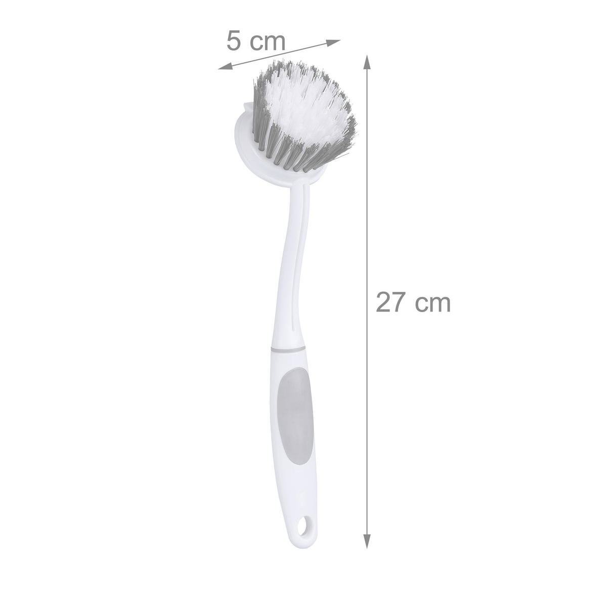 6xSPÜLBÜRSTE - Weiß, Kunststoff - Relaxdays